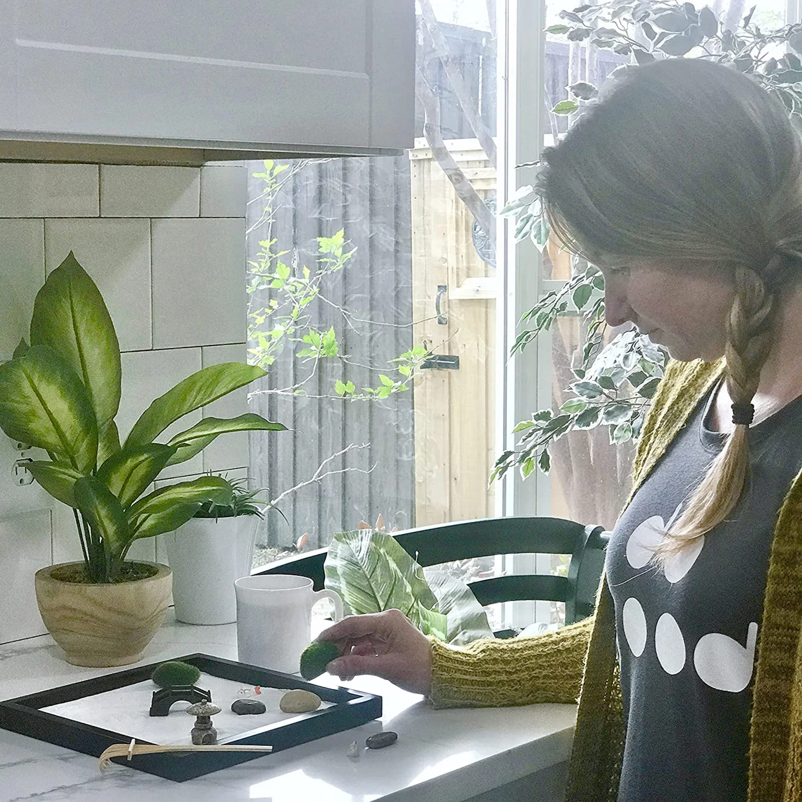 2021 новый японский из мультфильма Холодное сердце персонажами настольной сад