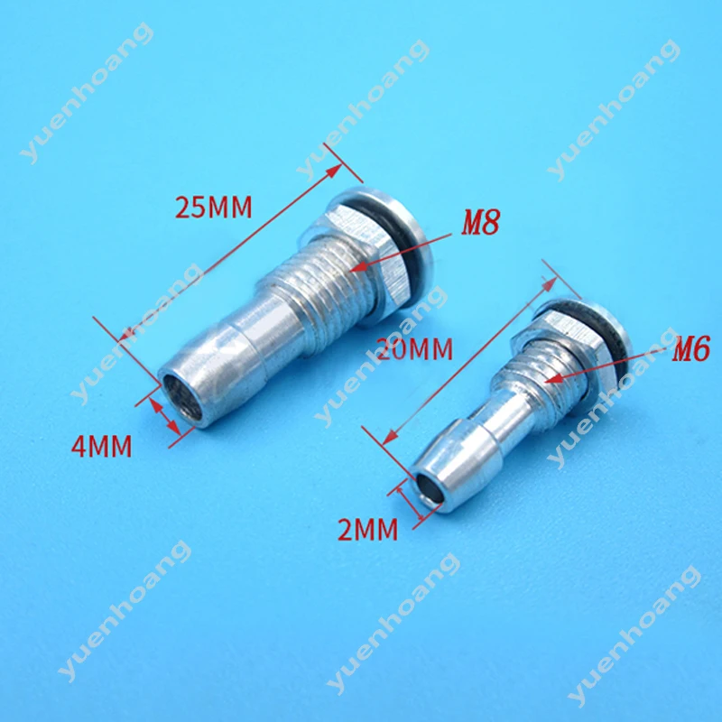 4 шт m6m8 водоотводная труба алюм