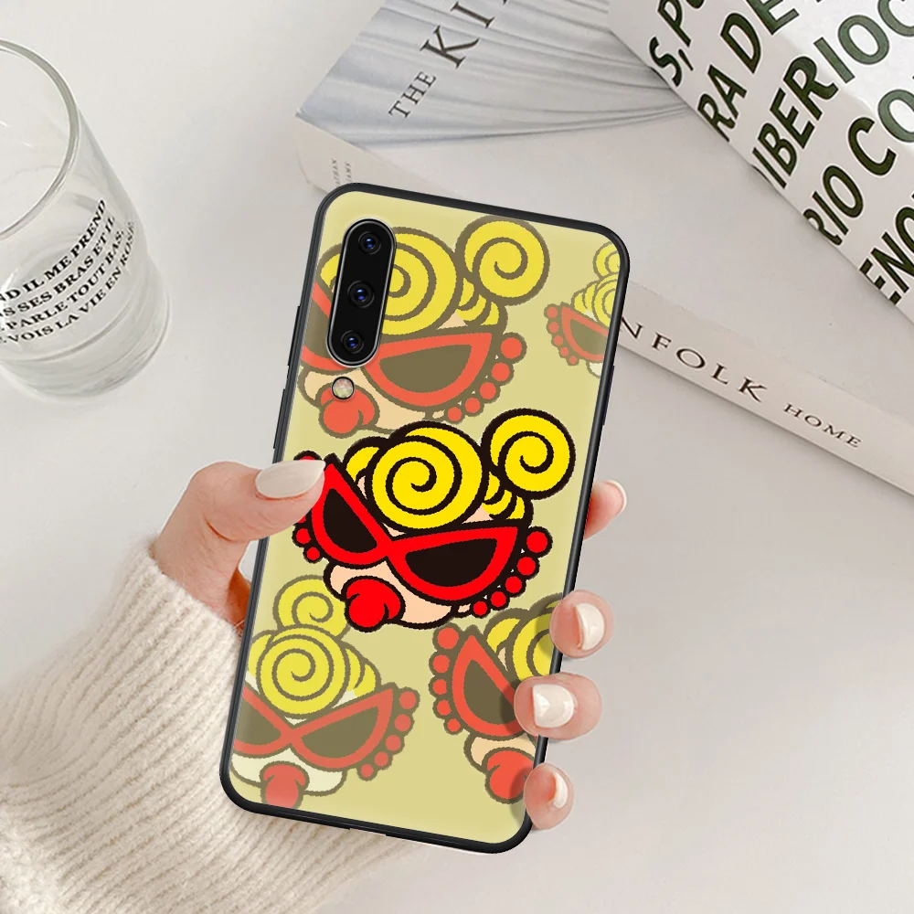 

Japanese Brand Hysteric Mini Phone Case For Samsung Galaxy A 5 7 8 10 20 20E 21S 30 30S 40 50 51 70 71 black Cell Fashion Etui