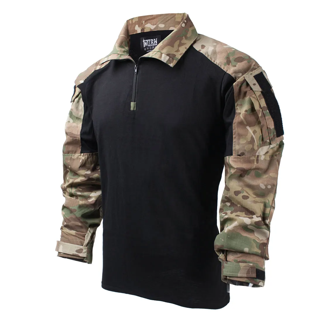TRN открытый Splashproof боевой длинный рукав тактическая рубашка для женщин и мужчин