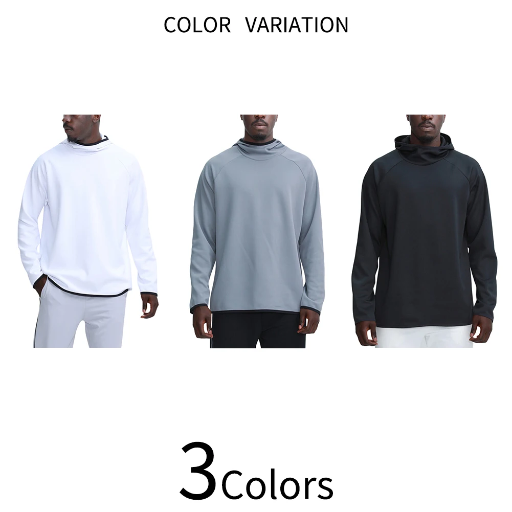 

YOUTHUP Men Hoodie Running Jackets Fitness Sportswear Outdoor Jogging Gym Sports Coat Clothing