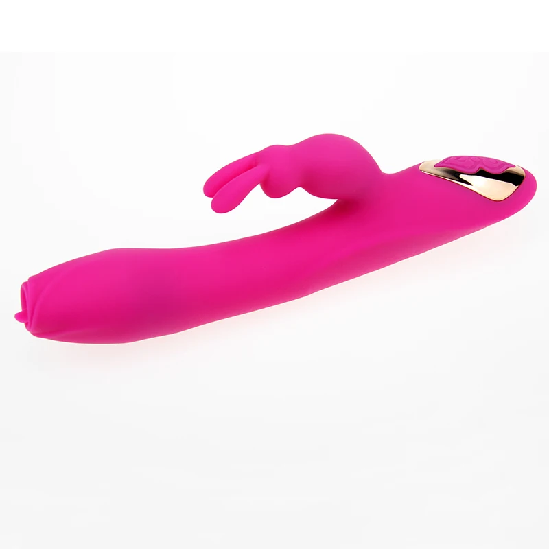 Нефритовый кролик 12-го поколения термоусадочный фаллоимитатор с подогревом