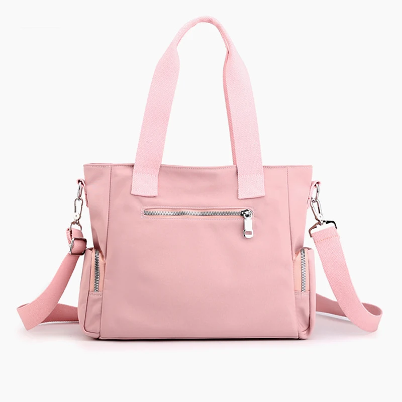 Women Handbags 2021 New Large Capacity Travel Shoulder Bags High Quality Mommy Bag Waterproof Nylon Bolsa Sac A Main Femme