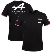 racing car fans t shirt short sleeve shirt clothing blue black breathable jersey new 2021 spain alpine f1 team motorsport alonso