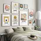 Настенная картина Matisse с изображением Цветных Листьев, абстрактного тела, квадрата, настенная Картина на холсте, Постер в скандинавском стиле, настенные картины для декора гостиной