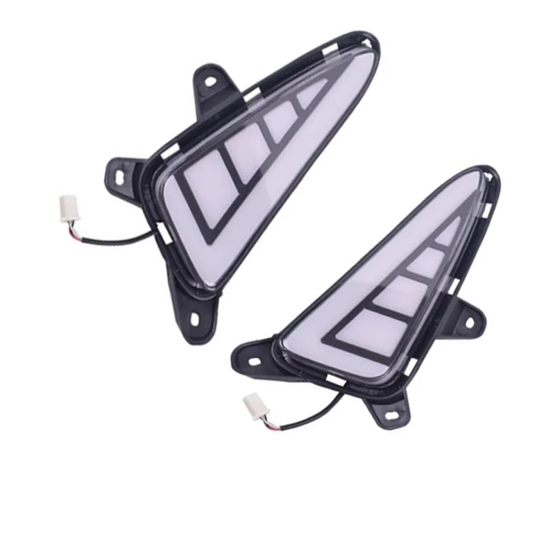 Автомобильные светодиодсветодиодный противотуманные фары двухцветные дневные