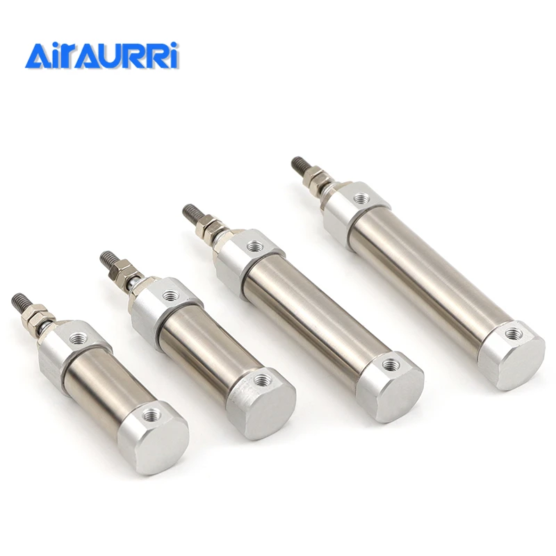 Цилиндр двойного действия CDJ2B типа Мини Пневматический одиночный стержень 10 мм 16