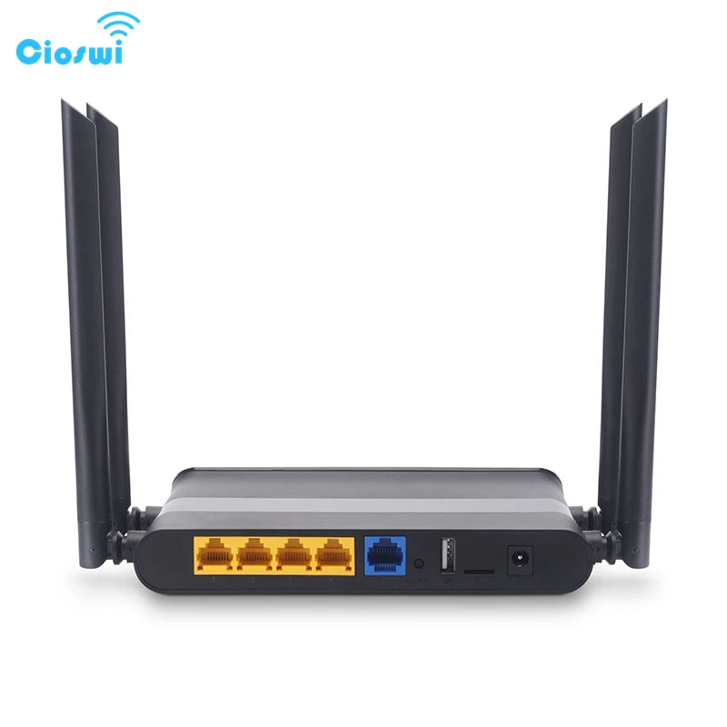 Cioswi For Car Travel Business 3G 4G LTE Modem Wireless Wifi Router With SIM Card Slot Good Heat Dissipation Watchdog Function