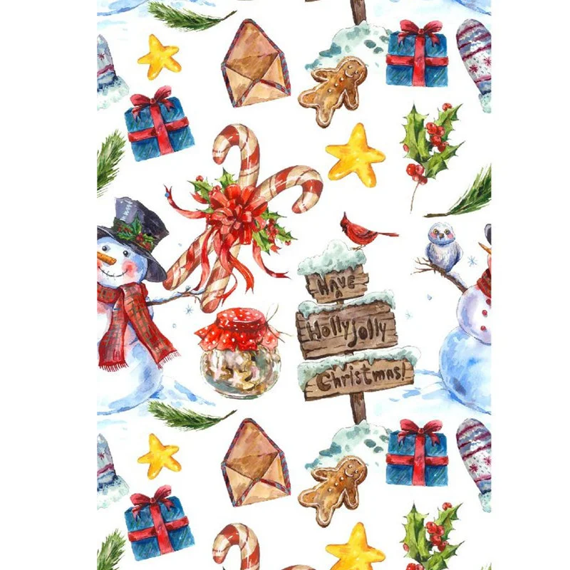 Самоклеящиеся обои с рождественским оленем украшение на Рождество съемные