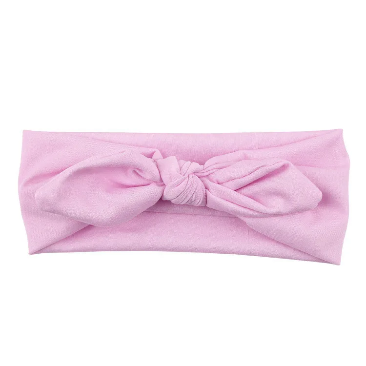 

Baby Kids Girls Rabbit Bow Ear Hairband Headband Turban Knot Head Wraps Girls Holder Turban Hairbands Hair Accessories Soft