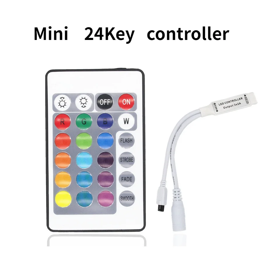 Пульт управления светодиодными лентами 24 клавиши/44 клавиши DC 12 В|lighting control touch