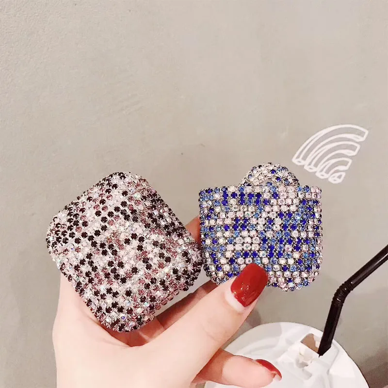 Роскошный 3D Блестящий цветной жесткий пластиковый Bluetooth беспроводной чехол для