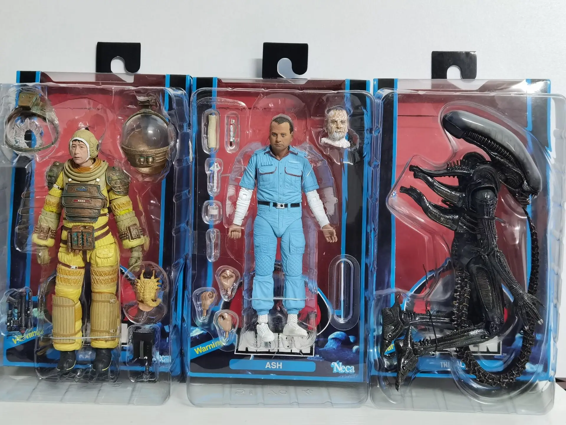 3 шт./компл. 18 см NECA Чужой пепельно-Кейн рисунок кровавый Alien Parker Двигающаяся