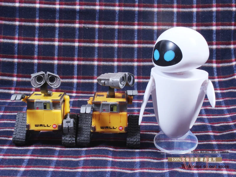 Роботы Wall E EVE из ПВХ экшн фигурки коллекционные модели игрушки куклы 6 см 3 типа|wall