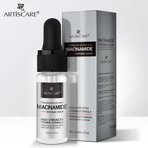 Никотинамидная сыворотка ARTISCARE, отбеливающая эссенция для лица, антивозрастной и Осветляющий Уход за кожей, лифтинг, укрепляющий крем от морщин