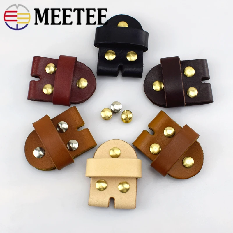 3,8 см Meetee, высокое качество, мужской ремень, пряжка, соединение, кожа, Твердый латунный ремень, пряжка с заклепками, сделай сам, аксессуар для рукоделия AP2387