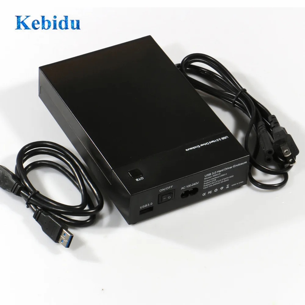 KEBIDU внешний корпус для диска SSD HDD диск Корпус USB 3 0 2 5 &quot3 5&quot SATA жесткий поддержка