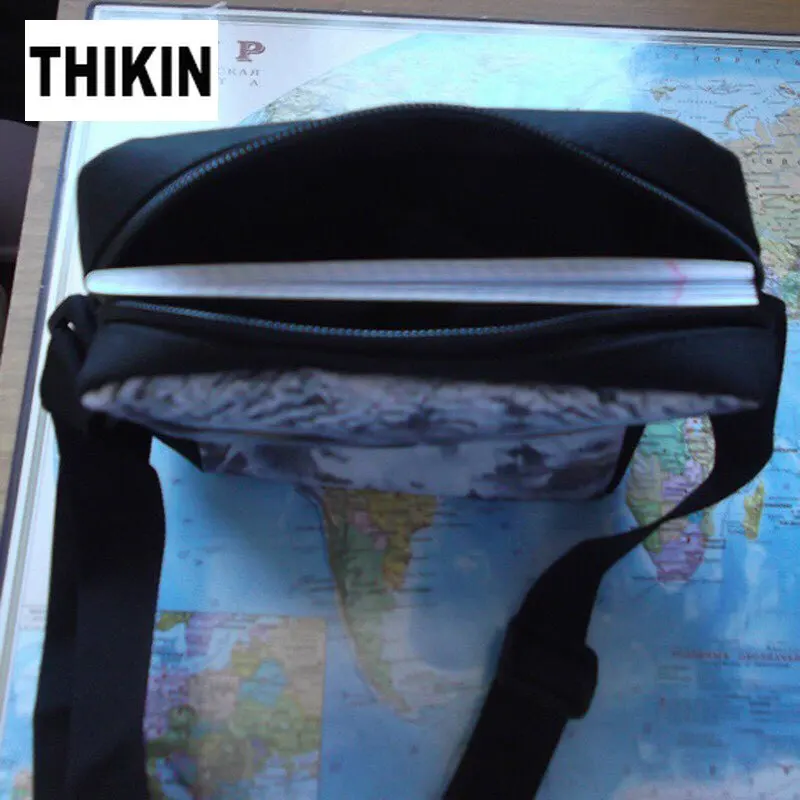 Сумка мессенджер с рисунком тикин из мультфильма в африканском стиле для