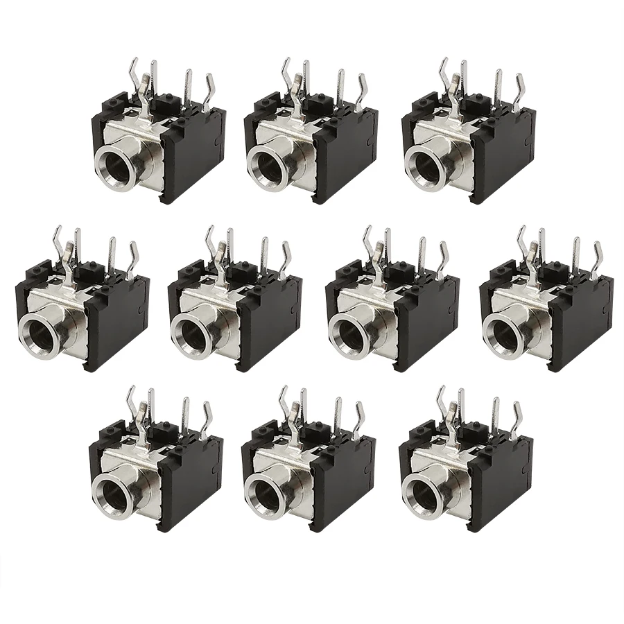 10 шт. разъем для наушников 3 5 мм|Соединители| |