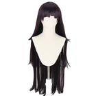 Длинный парик Dangan Ronpa Tsumiki Mikan, Женский костюм для косплея, термостойкие синтетические волосы Danganronpa парики для вечеринок на Хэллоуин + WigCap