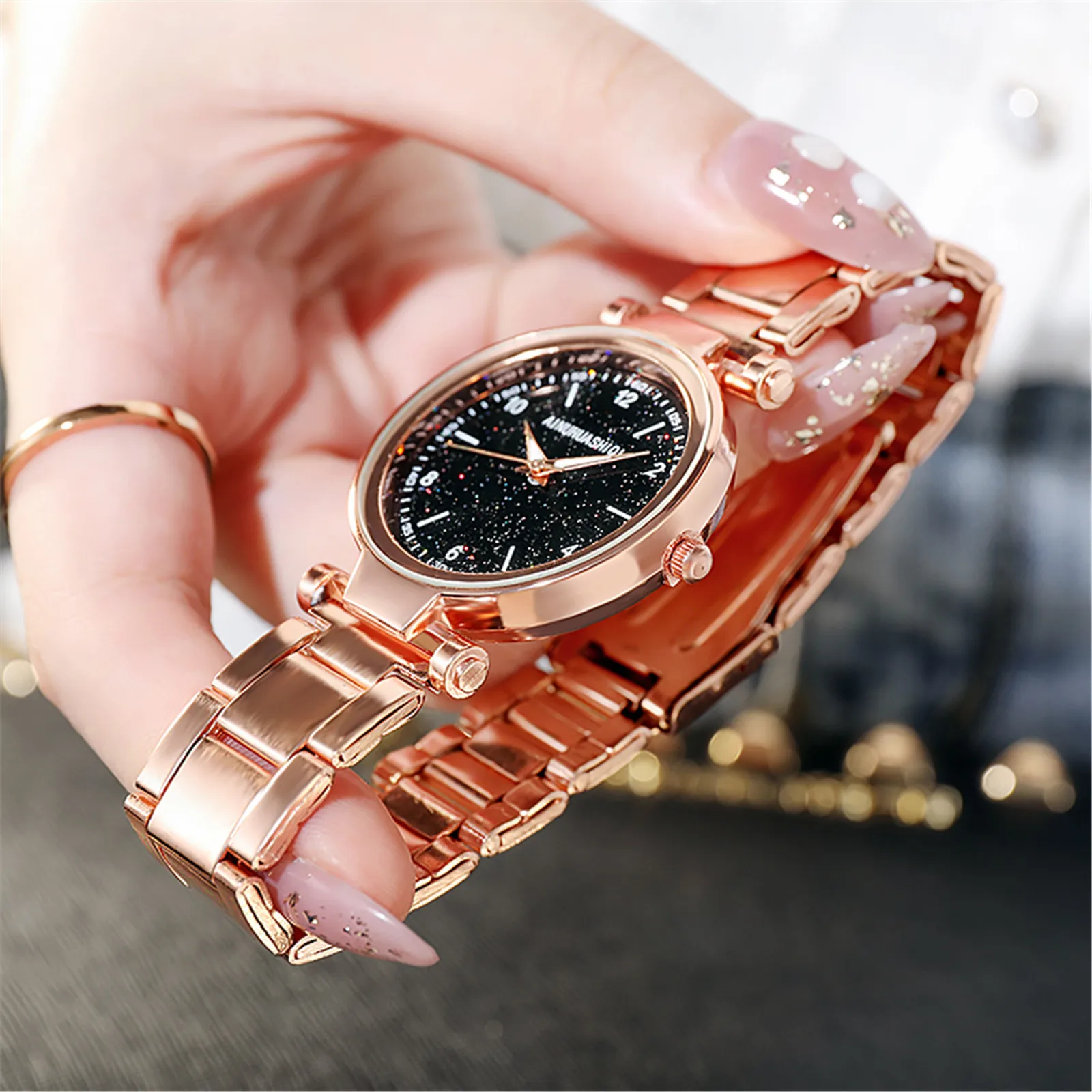 

Woman Watch Luxury Watches Quartz Watch Stainless Steel Dial Casual Bracele Watch orologio donna reloj mujer montre femme