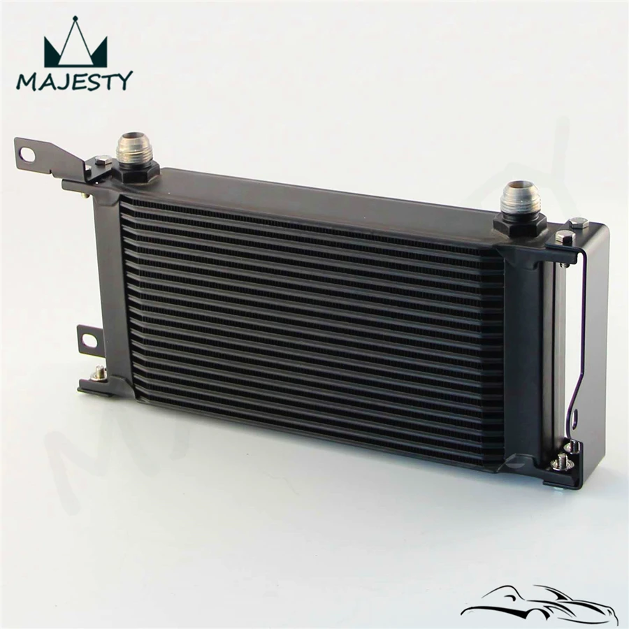 19 рядов масляный радиатор двигателя комплект с адаптером фильтра для WRX 06 07 EJ20 EJ25