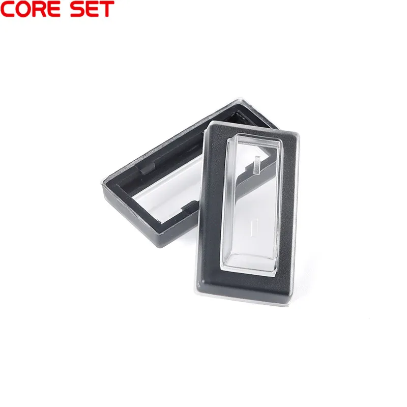 Переключатель кнопочный KCD3 прозрачный с крассветодиодный светодиодсветильник