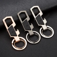 jobon men key chain classic multifunction car key chains lighting opener function tool jewelry for key rings holder high quality