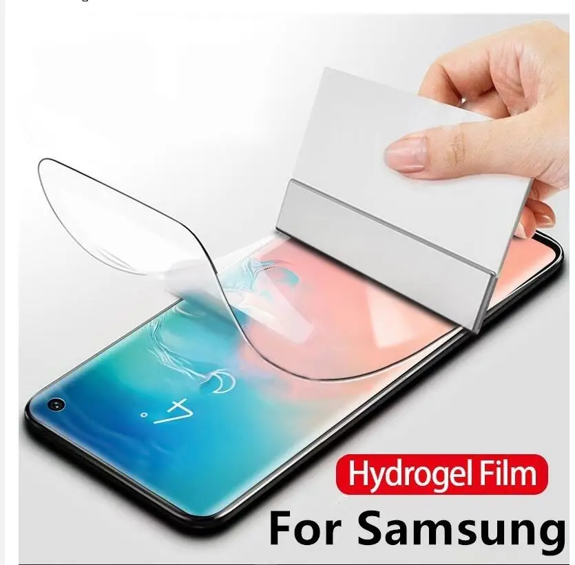 Гидрогелевая пленка протектор экрана для samsung Galaxy s10 s10e s8 s9 plus note 8 9 a70 a50 s7edge