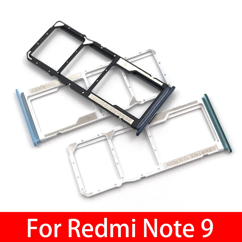 Держатель слота для SIM-карты 2 шт. аксессуары Xiaomi Redmi Note 9 держатель лотка Sim-карты Pro