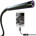 Эндоскоп 720P 8 мм 5,5 мм объектив Змея полу-жесткий кабель 6 светодиодный светильник Водонепроницаемый USB Камера для ПК с Windows телефона с Android эндоскоп