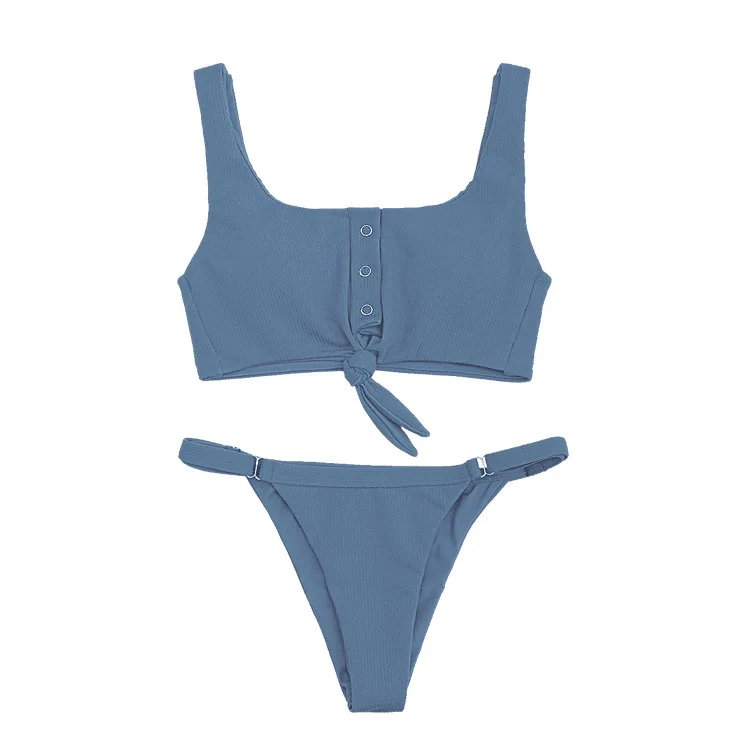 2021 New Sexy Bikini Push Ups Padded Swimsuit Ladies Two-piece Beachwear Bathing Suit Women Swimwear | Спорт и развлечения