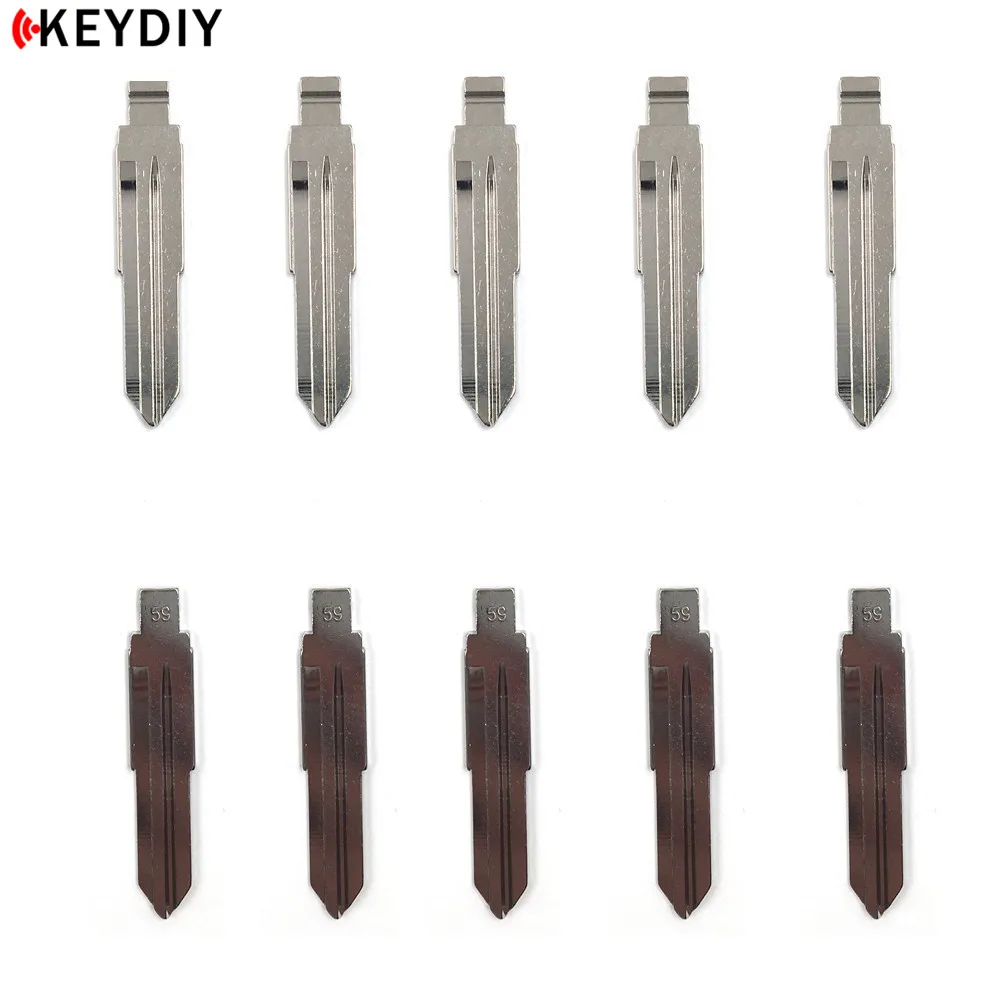 KEYDIY 10 шт./лот металлический пустой без вырезания флип KD дистанционный ключ тип