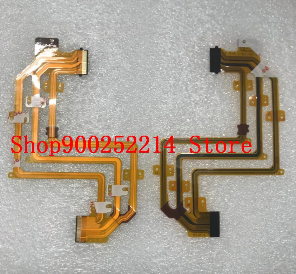 2PCS LCD hinge rotate shaft Flex Cable for Sony DCR-SR32 SR33 SR42 SR52 SR62 SR72 SR82 SR190 SR200 SR290 SR300 Video Camera