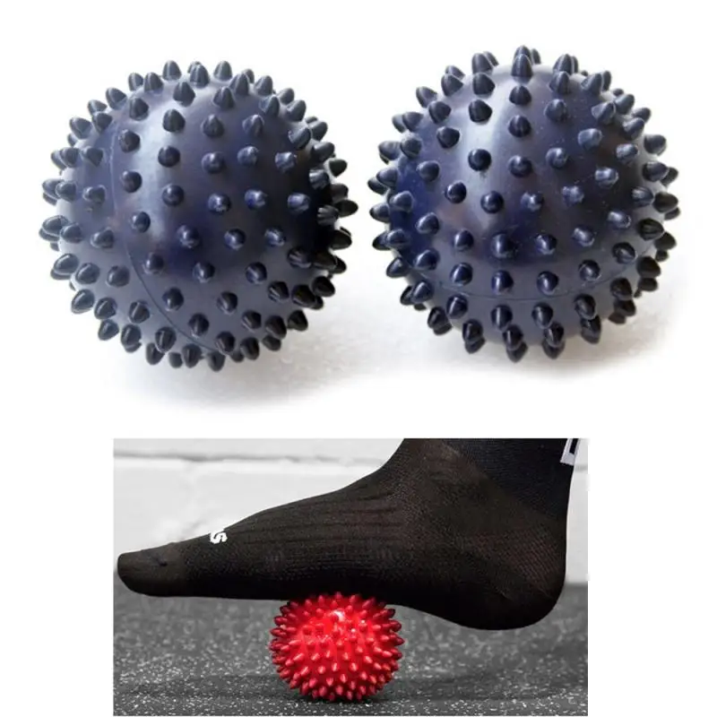 

1PC 7cm Massage Ball Muscle Pain Stress Sensory Foot Hand Back Plantar Fasciitis Neck Muscles Sensory Train Reliever Pain Ball
