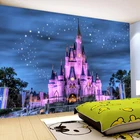 3D обои HD, сказочное звездное небо, замок, детская комната, ресторан, современный дизайн, декор для интерьера, фреска