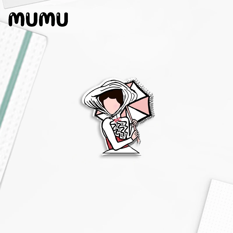 Брошь на лацкан акриловая ручной работы 2021 эпоксидные украшения сумка со значком