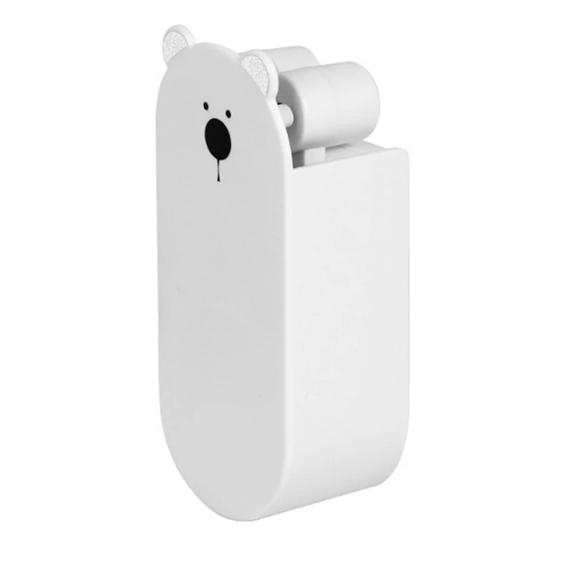 

CPDD Mini Cartoon Neck Fan Portable Cartoon Hanging Neck Fan 3000mAh Rechargeable Foldable Double-head Mini USB Personal Fan