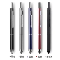 4 in 1 multicolor metal ballpoint pens 3 colors ball pen 1 automatic pencil for school office writing supplies stationery gifts