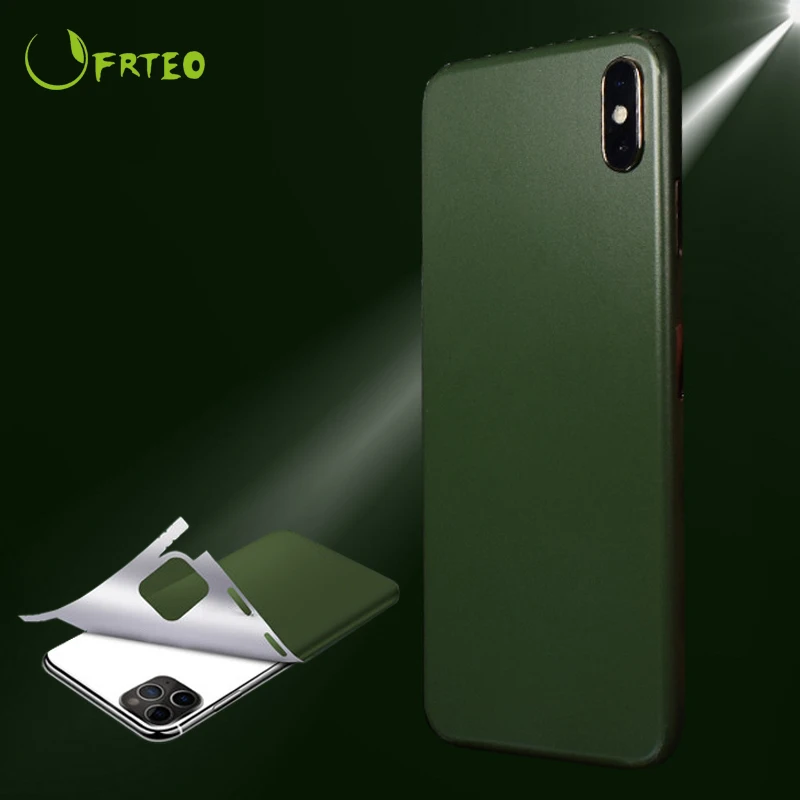 Ультратонкая Защитная Наклейка для задней панели телефона 11 Pro MAX 6 6S 7 8 X XS XR пленка