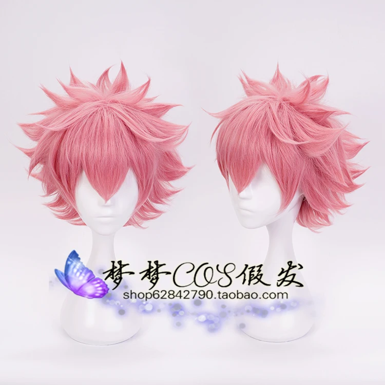 Парик для косплея из м/ф Моя геройская Академия с шапочкой |