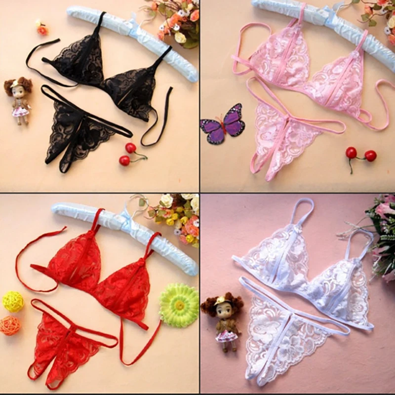 Сексуальное нижнее белье Babydoll женское откровенные кружевные сексуальные