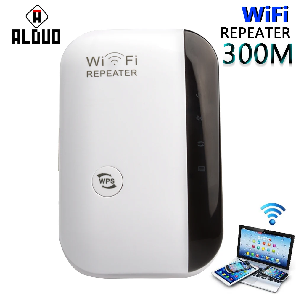 ALANGDUO беспроводной wifi ретранслятор мини Диапазон Wi Fi удлинитель 802.11n/b/g сеть 300