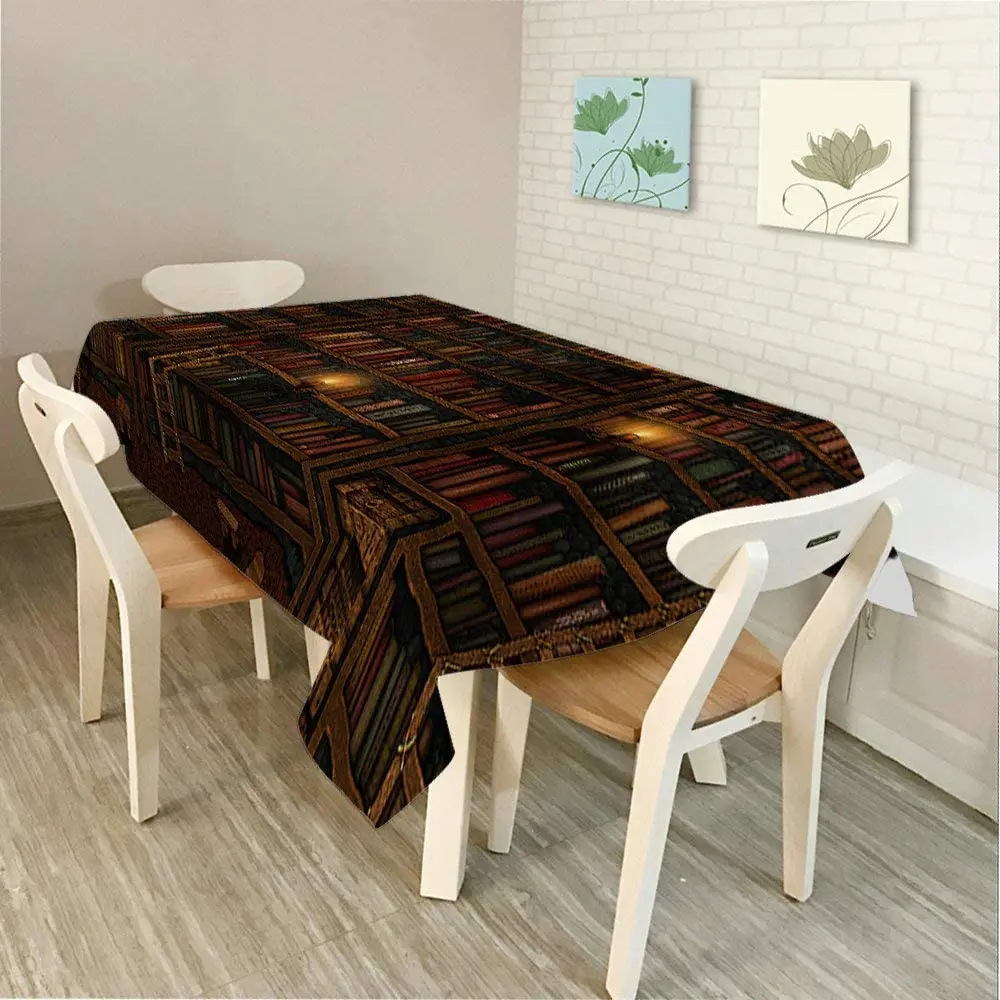 Декоративная прямоугольная скатерть от Ho Me Lili серия книг для Старой библиотеки