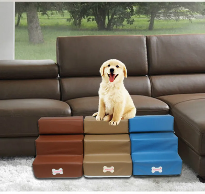 Лестница для собак съемная лестница щенков 3 ступени домик маленьких кошек