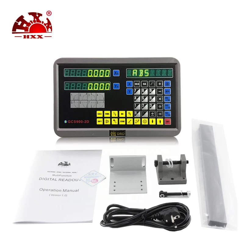 

cnc lcd high quality display 5u linear glass scale and 2axis for milling lathe machines hxx dro