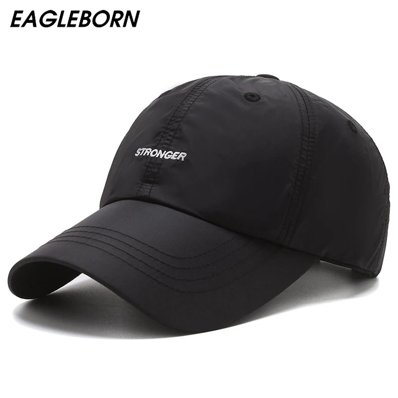 

Eagleborn Summer Men Sun Hat Baseball Cap Women Sun Visor Hat Lightweight Sports Hat Outdoor Baseball Cap Embroidery Letter Hat