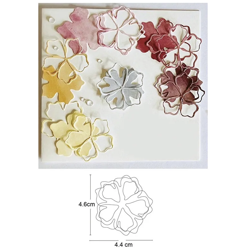 скрапбукинг штампы для скрапбукинга Ремесленные ношения в виде цветка