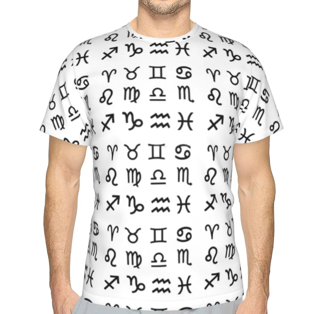 

Женская футболка из полиэстера, с коротким рукавом