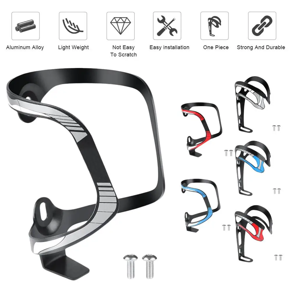 

Ультралегкая велосипедная бутылочная клетка, рама для дорожного велосипеда, горного велосипеда, Встроенный держатель для бутылки из алюми...